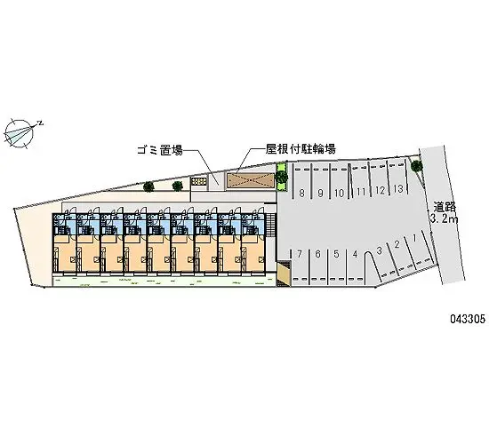 ★手数料０円★明石市大久保町江井島　月極駐車場（LP）